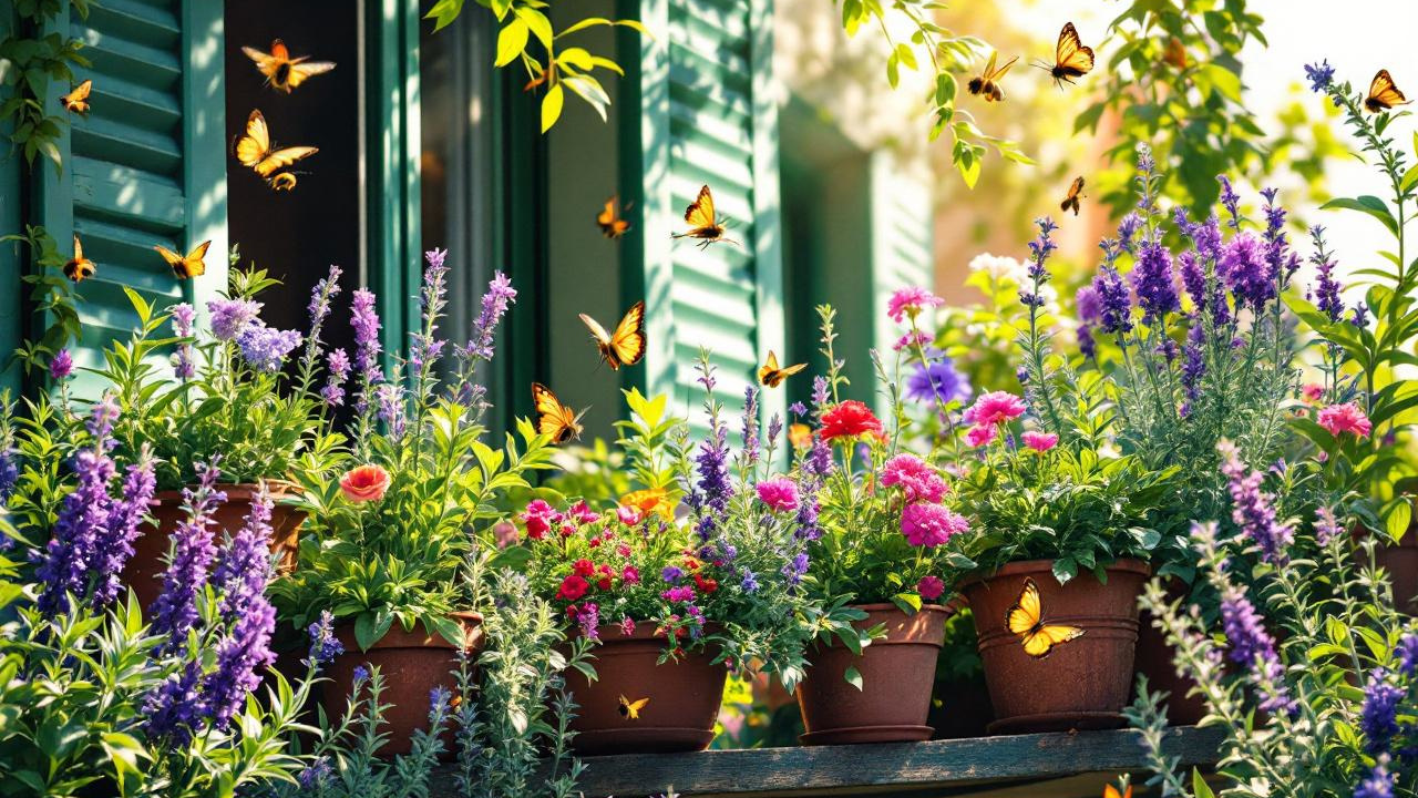 Balcone verde: coltivare Rosmarinus, Lavandula e Salvia anche in città