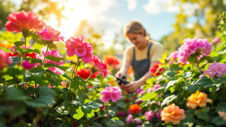 Come mantenere le fioriture di Gerani e Begonie tutto l’anno