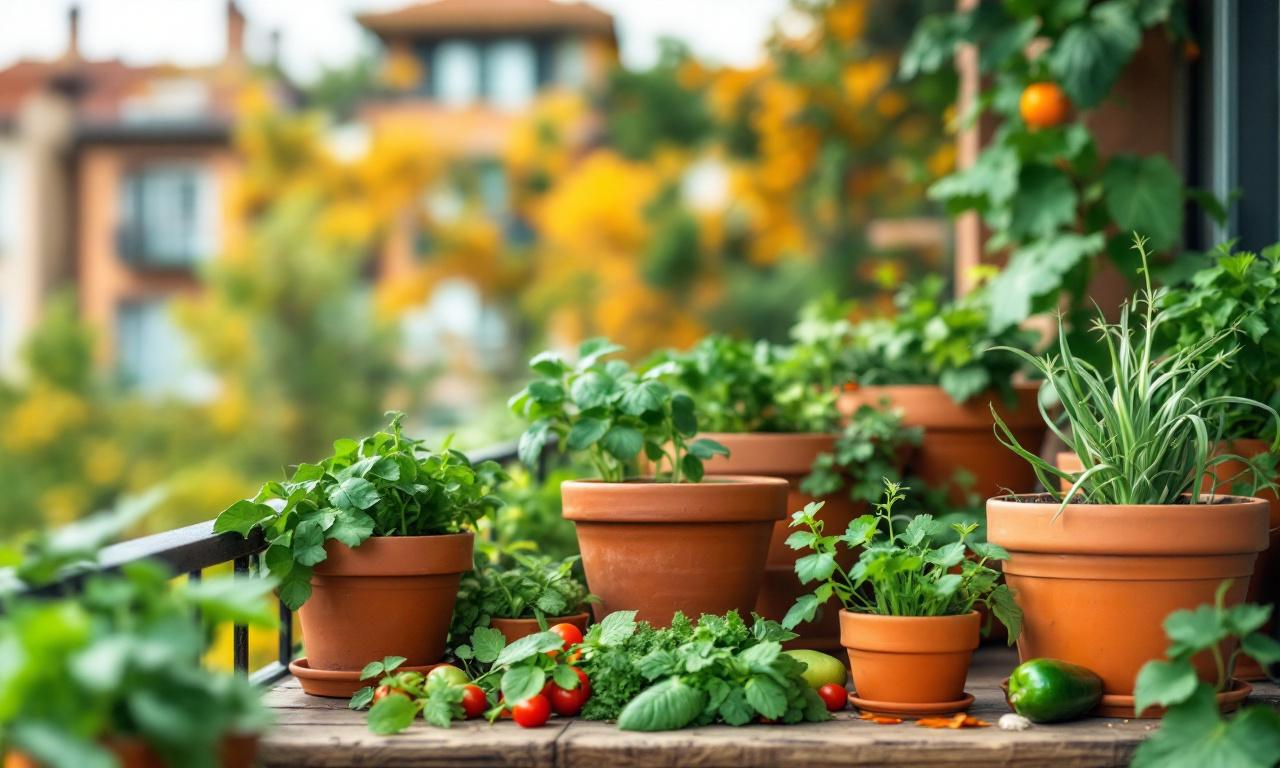 Il mini-orto da balcone che produce più di quanto pensi