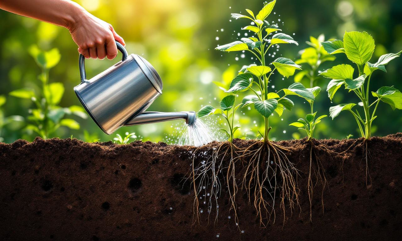 Il trucco d’irrigazione che ti fa usare metà dell’acqua