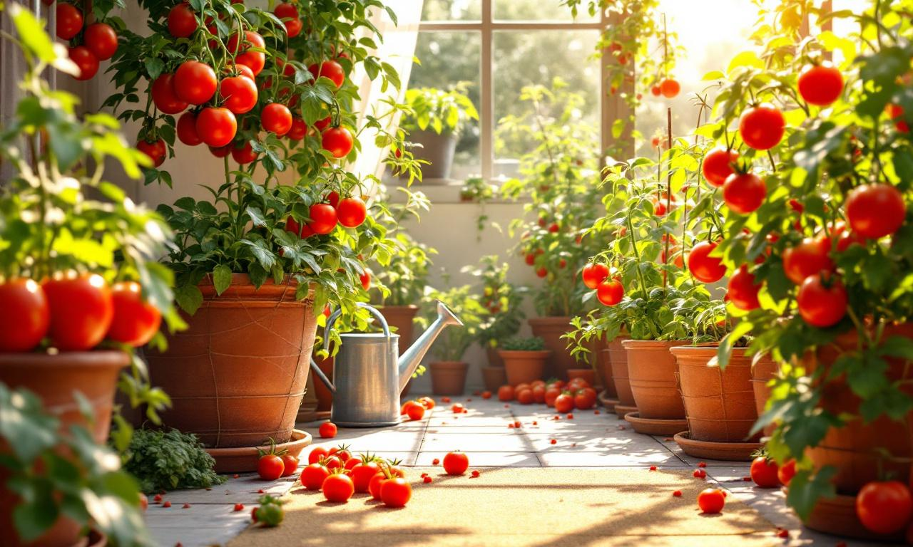 Pomodori enormi anche in vaso: il segreto dei coltivatori
