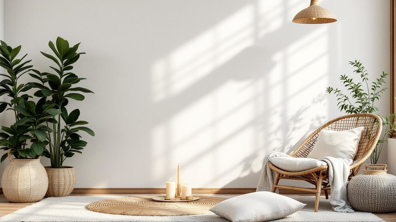 Texture naturali: lino, rattan e legno per una casa più accogliente