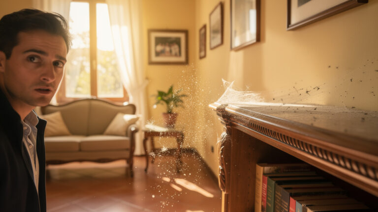 Il dettaglio che ti sfugge e ti riempie la casa di polvere