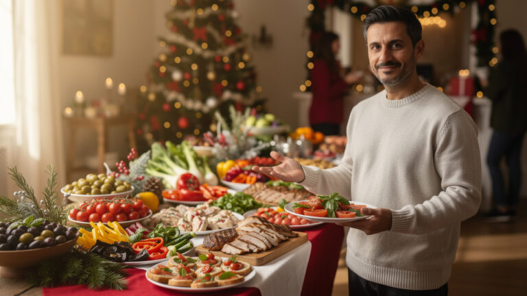 Il segreto per non prendere peso nonostante i buffet di Natale