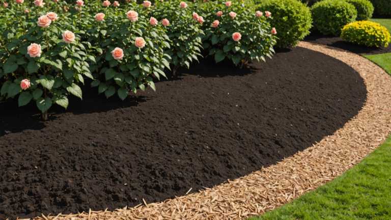 Il tipo di pacciamatura da usare assolutamente per proteggere i piedi delle rose