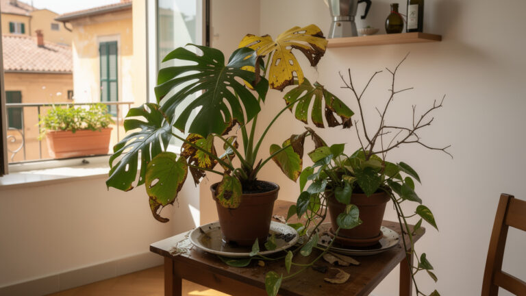 Se le tue piante d’appartamento sono tristi è colpa di questo dettaglio