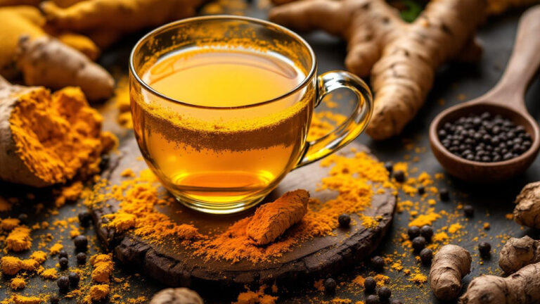 Come l’infuso di curcuma pulisce il corpo dalle tossine
