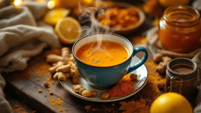 La tisana alla curcuma che depura il corpo e rinforza l’immunità in autunno